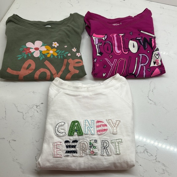 3 long sleeve size 5 shirts gap and old navy - Picture 10 of 10